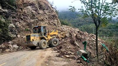 S281十竹路房县段全线恢复通车  完成排险6万余立方米