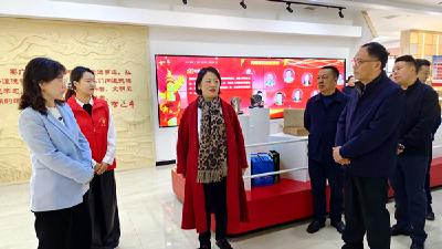 省委社会工作部副部长陈剑一行来房调研