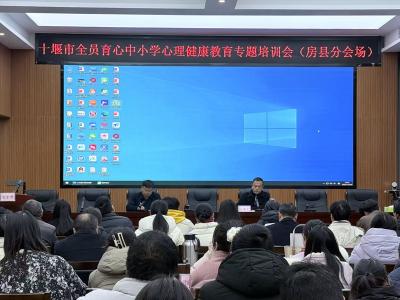 房县参与市级心理健康培训 共筑育人新体系