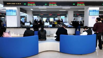 窗口做“减法”办事更省心  我县全力构建高效政务服务新生态