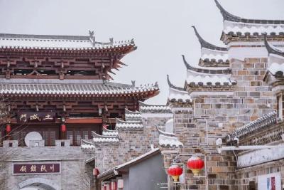 有一种浪漫  叫雪落房县“西关印象”~