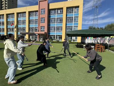 ​城关镇第二幼儿园开展防暴消防实操演练