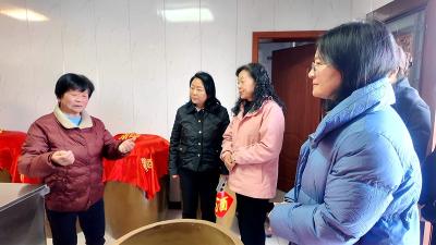 省妇联来房调研庭院经济与走访慰问工作