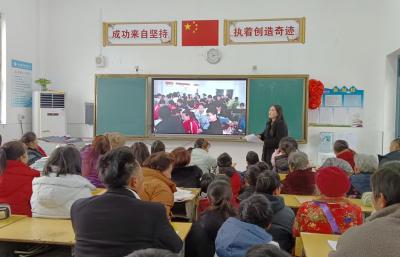 军店初中：校家警三方联合共筑学生寒假安全网