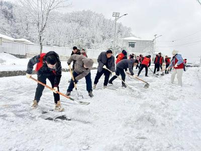房县沙河乡：以雪为令 迎寒而战