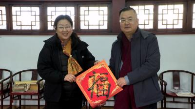 市政协副主席、侨联主席林华来我县走访慰问侨界人士