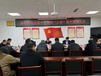 深化“三资”专项整治筑牢基层治理根基——房县开展集中整治农村集体“三资”管理突出问题调研
