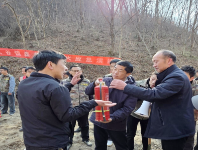 野人谷镇：以练筑防守初心 以行护绿保平安