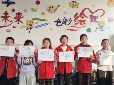 城关镇花宝小学：指尖捏绿护春光 童心向美倡环保