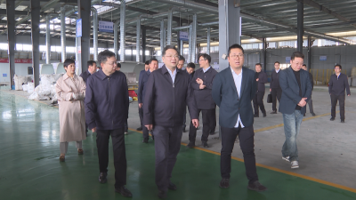 周智勇来房调研循环经济产业发展情况