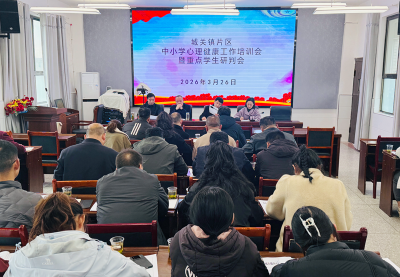 城关片区中小学生心理健康工作专题会召开