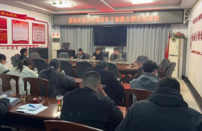 房县农业农村局开展青年干部“夜学”活动 