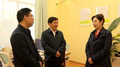 省委宣传部来我县调研未成年人思想道德建设工作