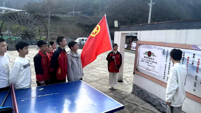 上龛学校开展清明祭英烈系列活动