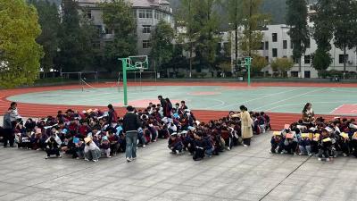 门古中学开展防灾减灾活动