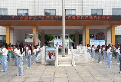 城关镇八一希望小学：启动心理健康教育宣传月活动