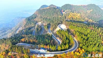 恩施建始 : 路畅景美绘就发展新画卷