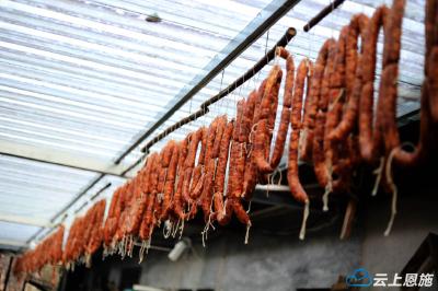 行摄恩施鹤峰乡村：农家香肠 味蕾上的五线谱