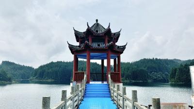 利川福宝山水库：艺术点亮水利 打造生态休闲新场景