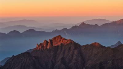 组图｜巴东小神农架：晨曦中的绝美画卷