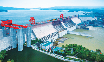 丹江口水库实现170米满蓄目标 达到历史第二高水位