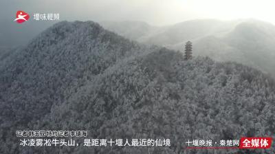 十堰牛头山现雾凇仙境 如诗如画引客来