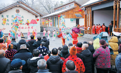 民俗表演迎新年