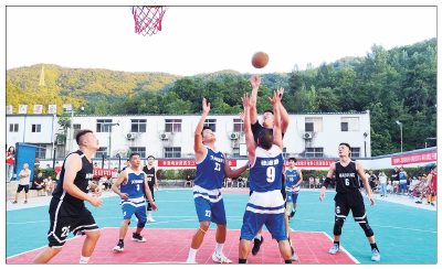 夏日“村BA”点燃乡村激情