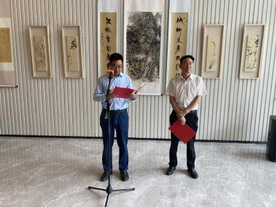 我市“翰墨光影颂华章 大美水都丹江口”书画摄影作品展正式启动