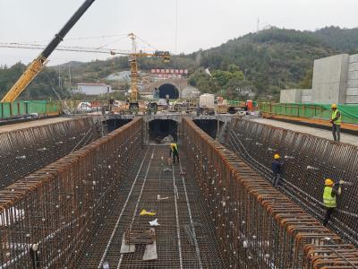 西十高铁湖北段（郧西）控制性工程建设加速推进