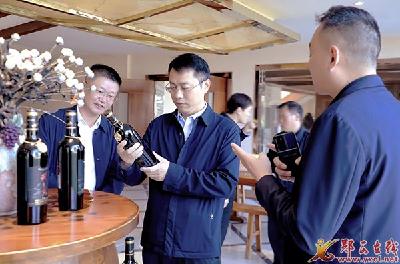 王兵督导绿色食品饮料产业发展工作