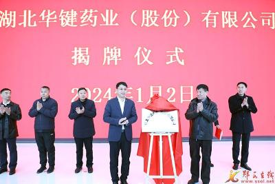 湖北华键药业（股份）有限公司揭牌成立