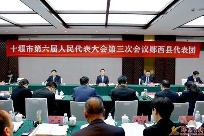 王永辉参加郧西代表团审议市政府工作报告