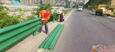 县公路养护中心：道路保畅 护航高考