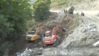 上龙旅游公路改扩建工程顺利推进