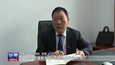 【局长讲政策】县农业农村局局长王晗解读强农惠农富农相关政策