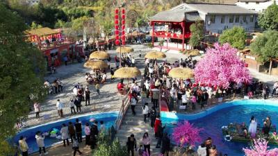 郧白有约！鄂陕汉江经济带农文旅淘宝节在下营村举办