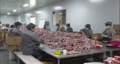 【奋力建支点 冲刺“开门红”】湖北食宴三合：线上忙接单 线下赶生产