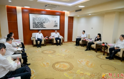 王兵率党政代表团赴鄂州市对接乡村振兴暨区域协作工作