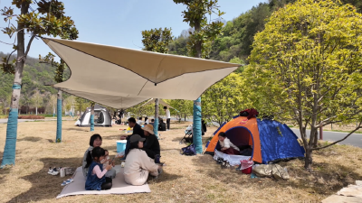 天河口湿地公园生态美景引客来