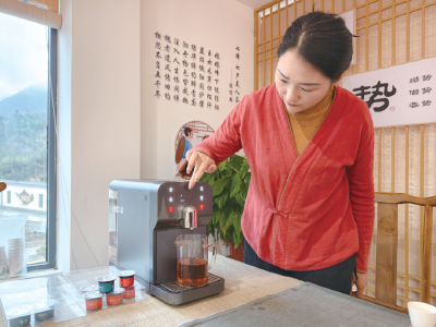 茶飘“科技味”！郧西“AI泡茶师”上线