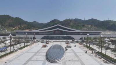 15日全面完工！郧西高铁站即将惊艳亮相