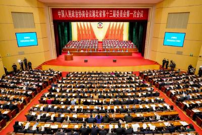湖北省政协十三届一次会议隆重开幕 