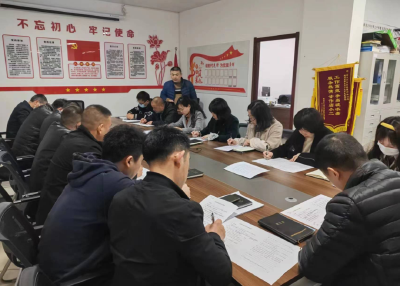 荆州高新区资规分局开展夜学活动，推动巡察工作落实落地