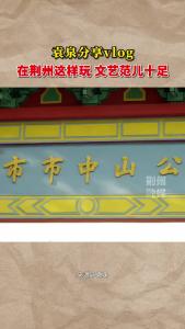 袁泉分享Vlog 在荆州这样玩 文艺范儿十足