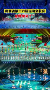 湖北省第十六届运动会收官，金牌榜来了！