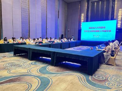 湖北省人大常委会五年立法规划编制工作座谈会在荆州召开