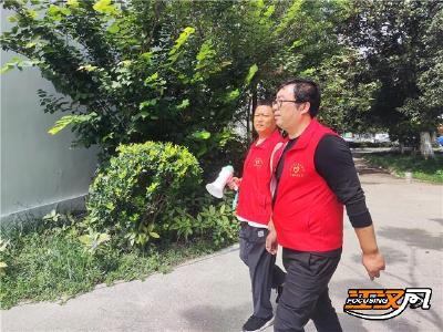 中元节将至，荆州市公园管理处设置50多个铁皮桶方便市民祭祀