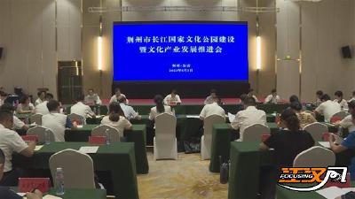 荆州市长江国家文化公园建设暨文化产业发展推进会召开