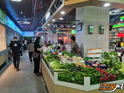 荆州首家数智化农贸市场开业